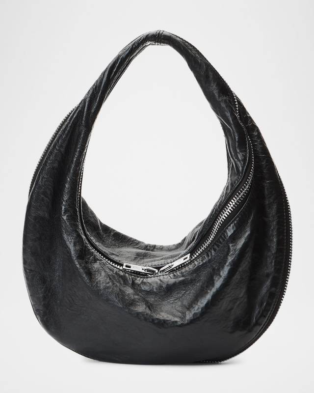 Twyst Zip Leather Top-Handle Bag